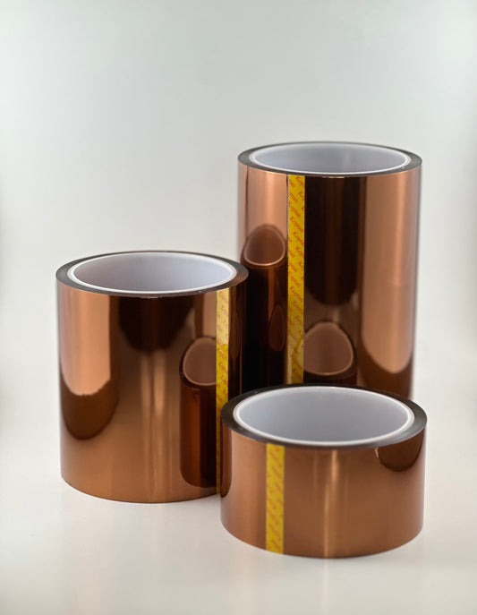 Amber Polyimide Silicone Tape 2 Mil