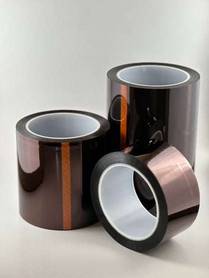 Amber Polyimide Silicone Tape 4 Mil