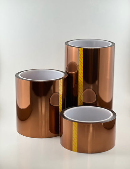 Amber Polyimide Silicone Tape 2 Mil
